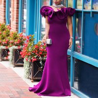 Clothing spring summer large slim one shoulder dress bridesmaids banquet small dress