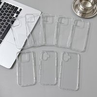 High Transparency Acrylic IPhone17 Soft Edge IPhone 15 Mobile Phone Case 14 13Pro xs 12 8 11 Case