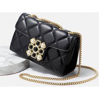 Women's Bags Pearl Diamond Buckle Women's Bag Large Capacity Bag Trendy Versatile Shoulder Messenger Bag Diamond Chain Bag