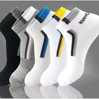 Summer Thin Boat Socks Short Socks Sweat Absorbent Breathable Letters Fashionable Mesh Spt Running Professional Sports Socks