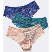 Sleepwears Lace Panties Pure Sexy Seamless Transparent Lace Pure Cotton Crotch Plus Plus Briefs