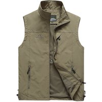 K New Vest Men's Outdoor Leisure, Middle-aged And Young Photography Fishing Camisole Sports Jacket
