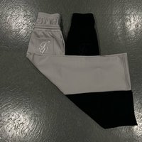 Couple Sweatpants Reversible Embroidery Detail Casual Lounge Pants