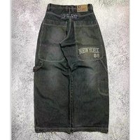 Clothing Retro Niche Trendy Wide Leg Jeans Straight