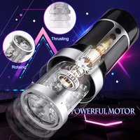 Masturbators Automatic Sucking Real Vibrator Male Masturbation Cup Pussy Pocket Sex hine To