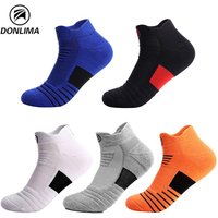 Basketball Socks Professional Elite Socks Towel Bottom Thickened Short Socks Low Cut Boat Socks Terry Outdoor Running Sports Socks