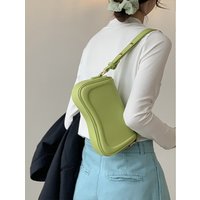 Korean style niche design underarm bag for women 2022 new fashion small square bag high-end Western style all-match messenger bag