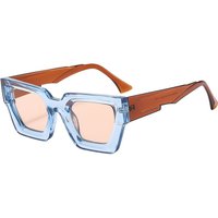 Thick Frame Wide Leg Matching European American Fashion Personality Trend Sunglasses High Sense Luxury