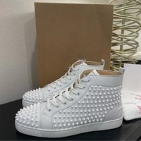 Men's High-Top Studded Sneakers – Punk Rock Fashion Shoes With Metal Rivets, Chunky Rubber Sole & Retro Street Style
