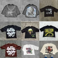 T shirt Trendy Hip Hop Top Shorts Breathable Short Sleeve Street Fashion Round Neck Summer
