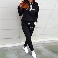 Clothing Hooded Sweatshirt Plus Velvet Autumn Winter Outdoor Sports Clothing Printing Personality Leisure