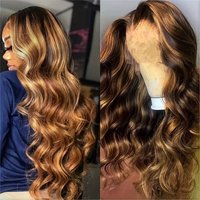 Cross Border European American Fashion Piano Cap African Hot Selling Front Lace Big Wave Curly Wig
