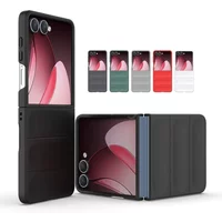 Simple Soft Silicone Matte Phone Case Fo Samsung Galaxy Z Flip 7 6 5 4 3 Skin Fiendly Anti Dop Bumpe Potect