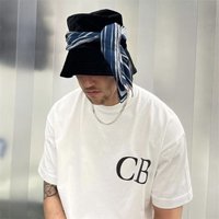 Cole Buxtons niche minimalist fashion label CB letter printed OS short sleeved T shirt