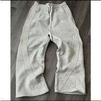 Casual Straight Leg Sports Pants Striped Embroidered Design Loose Fitting Sweatpants Best Selling Cross Border Factory Direct Sales