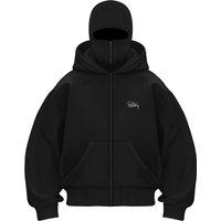 Clothing Ins Trendy Brand Plus Velvet Double Hat Unique Design Hooded Sweatshirt Autumn Winter Same Loose Sweatshirt Batch