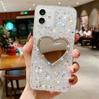 Diamond Love Heart Case For OPPO A98 A95 A94 A93 A78 A76 A74 A55 A54 A53 A52 A17 A16 A15 A9 A5 2020 Reno 7 8 4G 5G