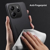 PU Leather Xiaomi Note 14 Back Cover Silicone Protection Phone Case Redmi Note14 5G Coque Bumpe