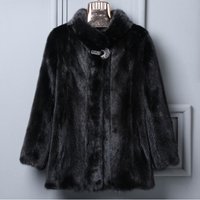 Women’s Clothing mink coat whole mink fur coat mink fur stand collar fur short