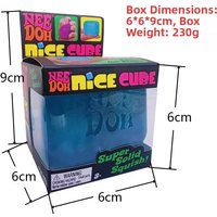 Schylling Needoh Nice Cube Sensory Toy For Stress Relief Squeezable Novelty Toy