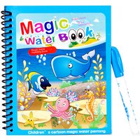 Magic Puzzle Water Painting Book