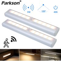 10 LEDs PIR Motion Sensor Wireless LED Night Lights LED Under Cabinet Light Staircase Closet Aisle Decorative Night Lamp