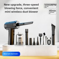 car dust blower blowing suction integrated handheld high power 50000RPM household car wireless vacuum cleaner