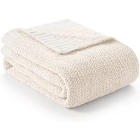 Sofa Blanket Super Soft Comfortable Warm Knitted Blanket Breathable Lightweight Fluffy Plush Blanket Bed Sofa Travel Camping