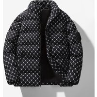 couple cotton padded clothes 2023 B shaped fashion trend winter thickened warm jackets cotton padded clothes wholesale