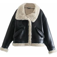 clothing style street fashion fleece fur jacket coat