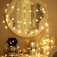 100 LED Star String Lights 10m Fairy Twinkle Lights Christmas Wedding Party & Home Decor 