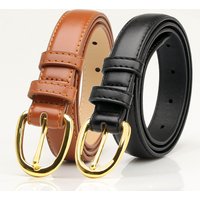 Belts trendy pin buckle belt simple ins style fashionable matching jeans jacket coat belt