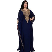 Clothing Africa Middle East Large Clothing Popular Dress Embroidered Lace Muslim Robe 8299