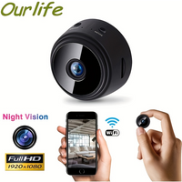 Mini Wifi Camera Smart HD Wifi Camera Mobile Phone Remote App Watch Anytime Anywhere Wireless Camera Can Be Watched Remotely