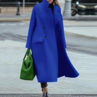 loose winter autumn woolen coats warm coats
