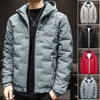 Men's clothing Cotton-padded jacket for men down-padded jacket winter coat hooded cotton-padded jacket for men