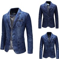 Clothing denim suit spring autumn jacket small suit