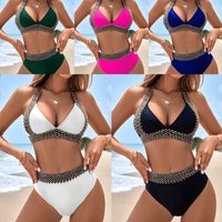 Slim Fit Two Piece Swimsuit High End Quick Drying Sexy Bikini Spa Swimsuit Style