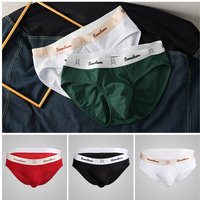 Underwear & Sleepwears Mid Waist Cotton Antibacterial Boxer Briefs