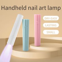 Handheld Nail Lamp, Small And Portable Rechargeable Mini Phototherapy Lamp, Nail Plate Baking Lamp, Nail Art Handheld Phototherapy Lamp