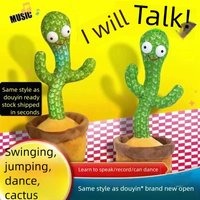 Trendy Cactus Singing Dancing Glowing Talking Children’s Toy For Boys And Girls Birthday Gift