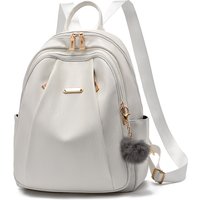 Backpack for women fashionable leather ladies backpack large capacity travel schoolbag