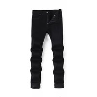 Slim Fit Stretch Skinny Jeans Classic Denim Pants Midweight Cotton Mid Waist Everyday Street Wear