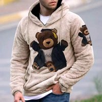 Clothing happy bear hooded sweatshirt