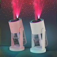 Projection Rotary Humidifier USB Hydrating Large Spray Starry Sky Projection Light Household Car Aromatherapy Machine