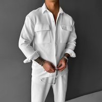 Clothing Shirt Long Sleeve Lapel Shirt