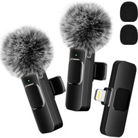 Wireless Lavalier Audio Video Recording Mini Mic Iphone Android Laptop Live Gaming Mobile Phone Microphone