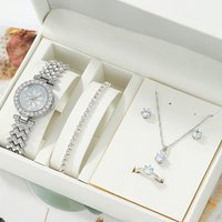 Women's Gift suit sets of quartz watch all-match jewelry 5-piece set for girlfriend and classmates