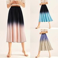 Summer Fresh Sweet Long Skirt Fluffy Skirt Half Skirt