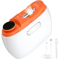 2 1 Electric Nail Trimmer File Rechargeable All